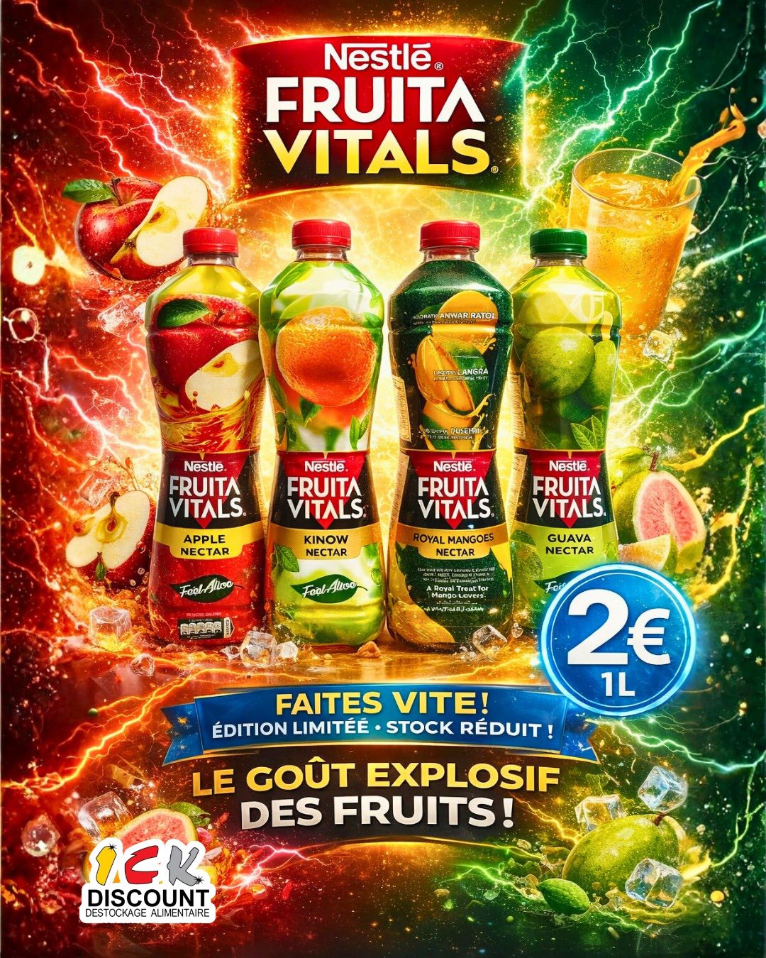 ICK Discount, Saint-André Facebook ad: ICK DISCOUNT, BIENVENUE LÀ OÙ L’HUMAIN EST AU…