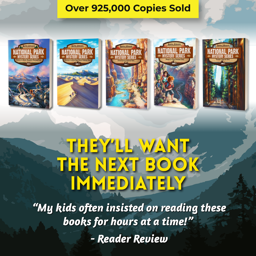 National Park Mystery Series Facebook ad