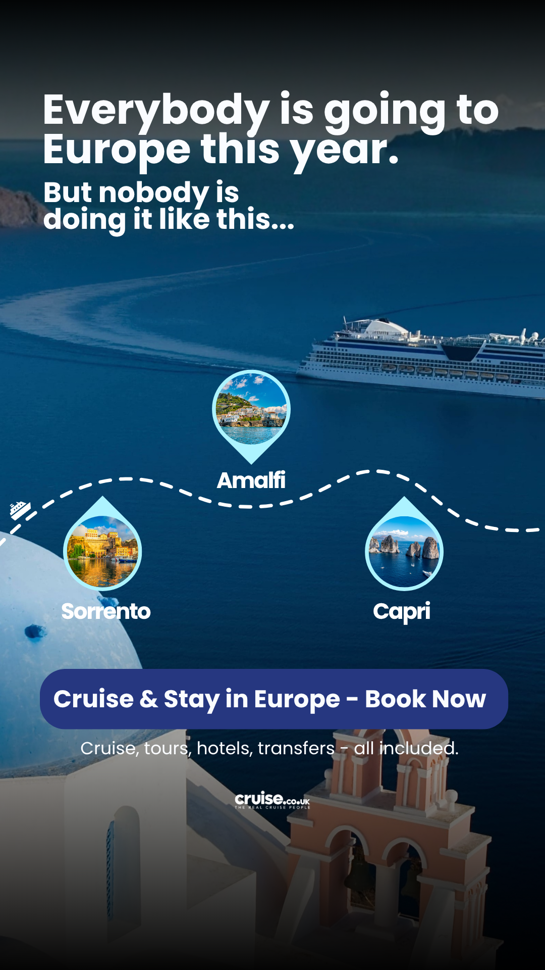 Cruise.co.uk Facebook ad