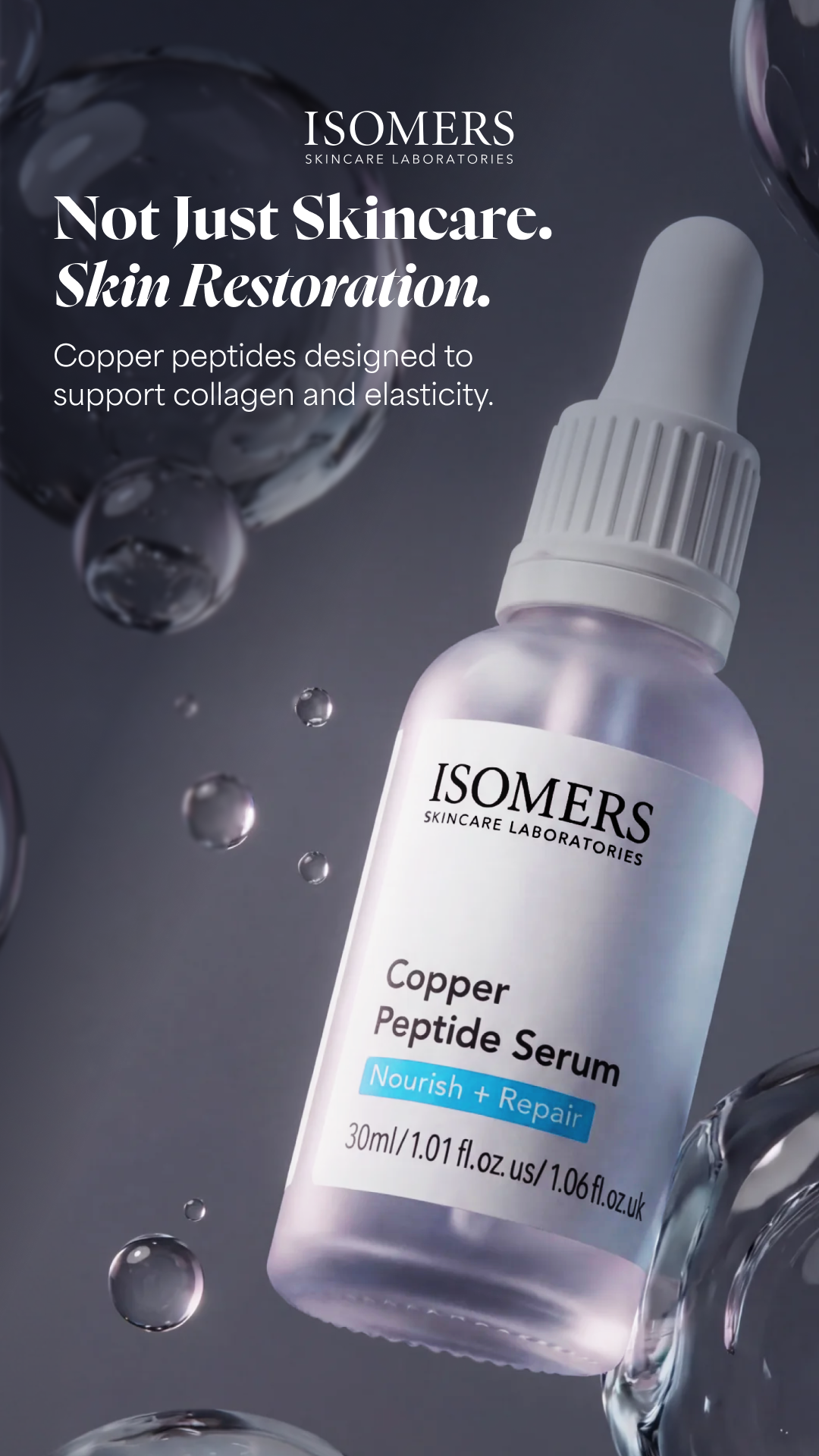 Isomers Skincare Facebook ad