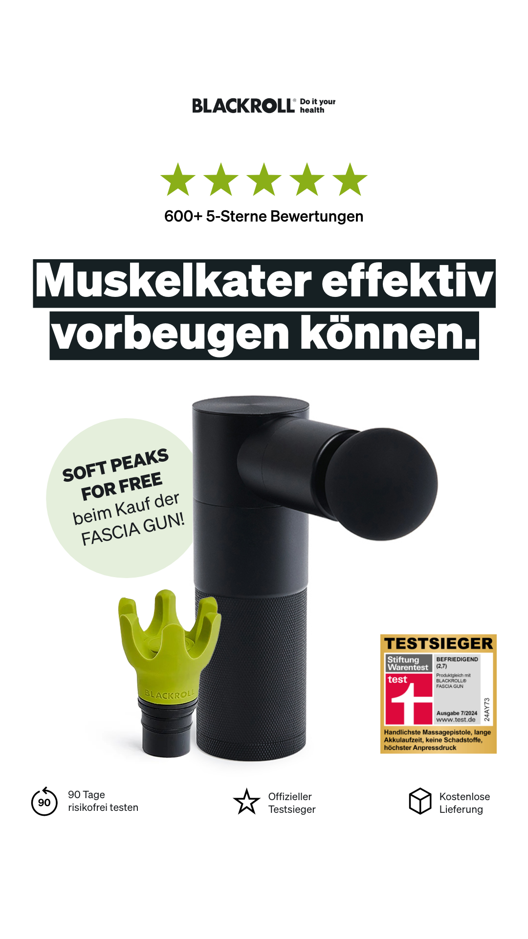 Blackroll Facebook ad