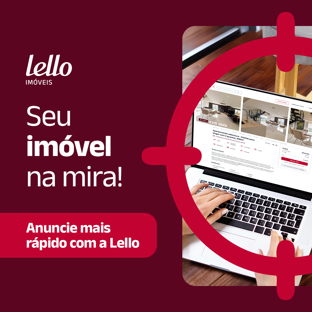 Lello Imóveis Facebook ad from May 5, 2025