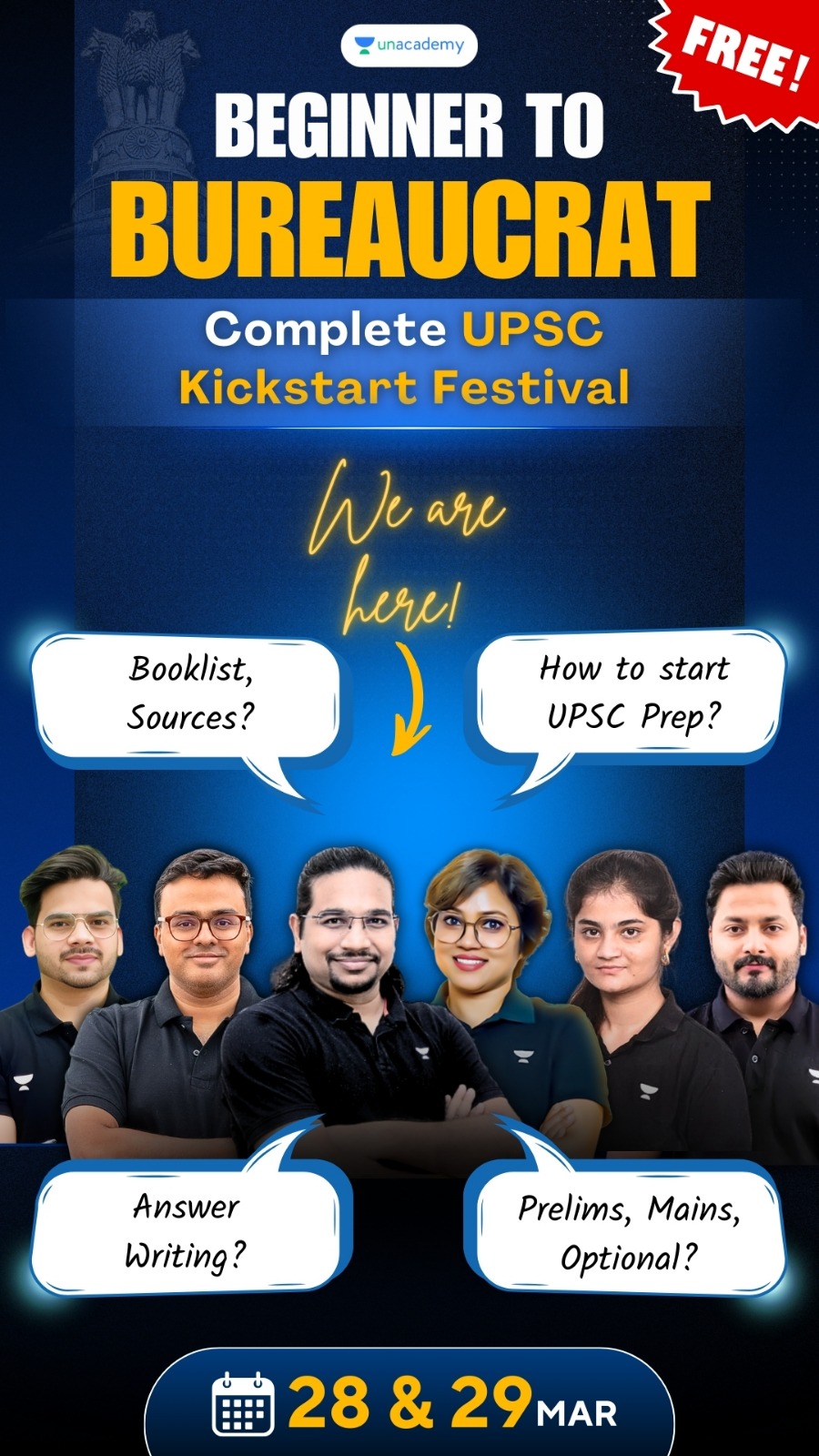 Unacademy Facebook ad
