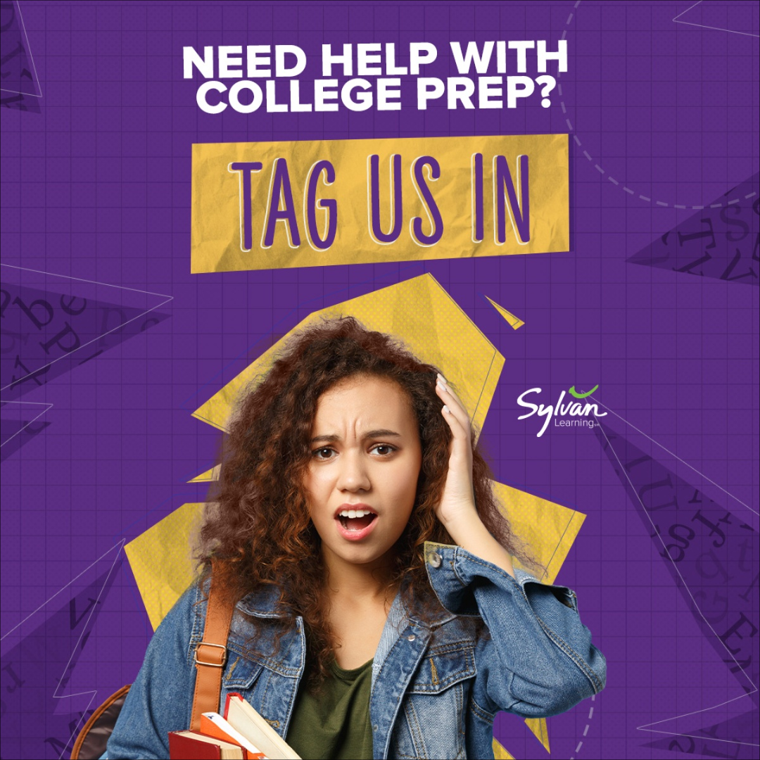 Sylvan Learning Facebook ad: Tag Sylvan In For College Prep