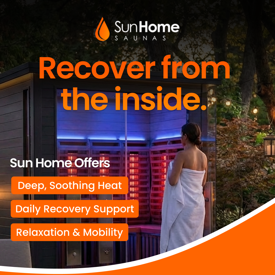 Sun Home Saunas Facebook ad