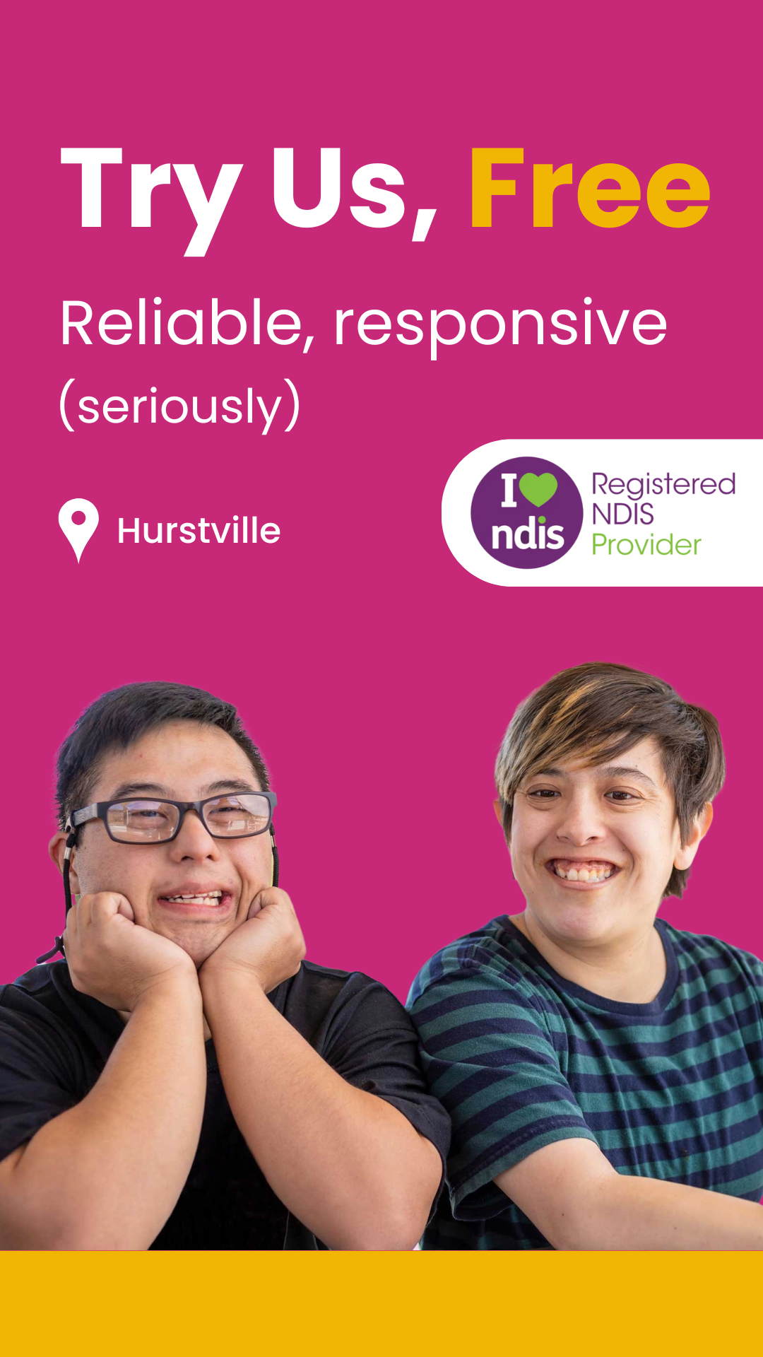EnableU Facebook ad