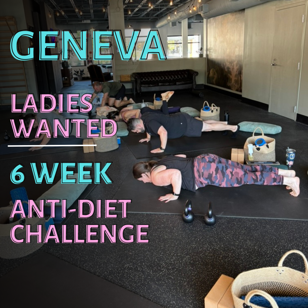 Strongoo Facebook ad: 6-Week Anti-Diet Challenge