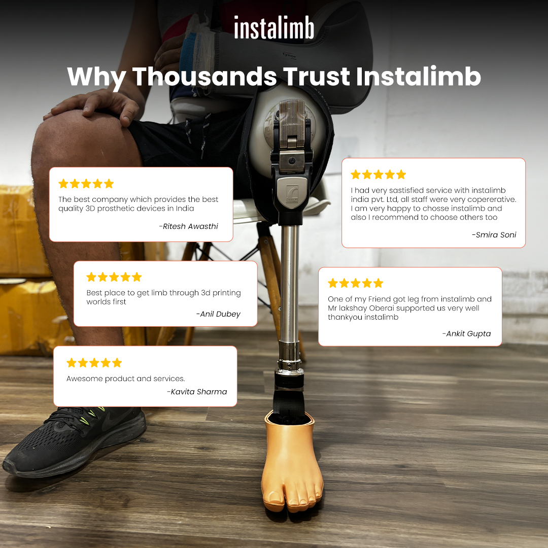 Instalimb India : 3D Printed Prosthetics Facebook ad