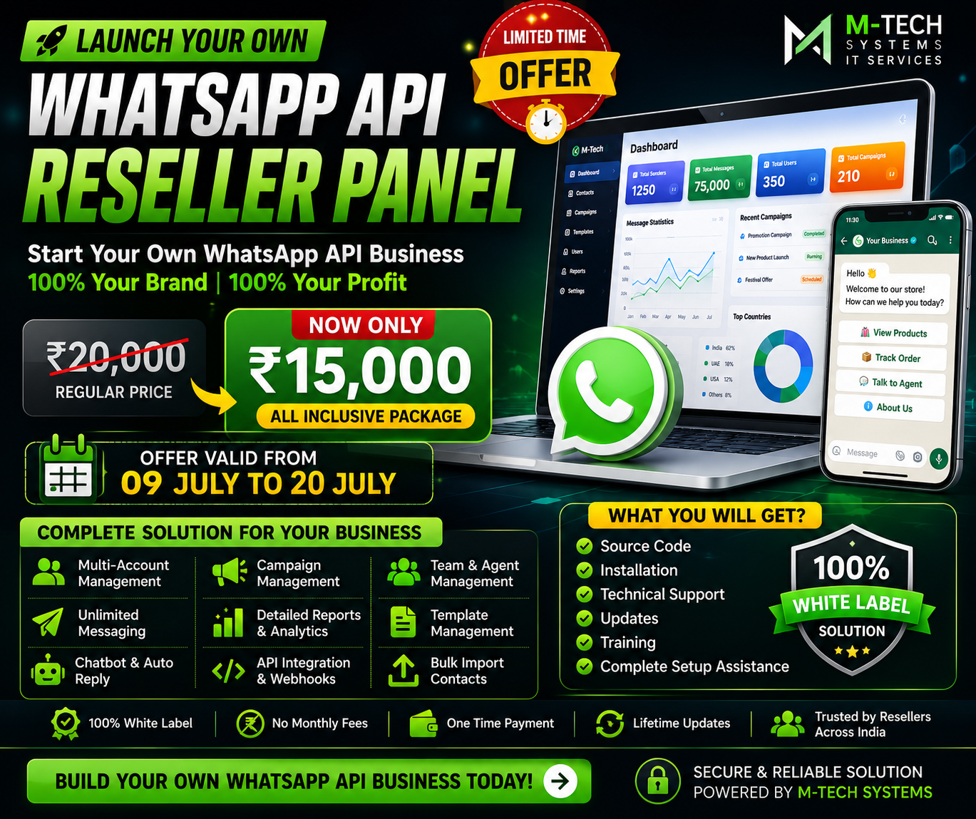 Mtech systems Facebook ad