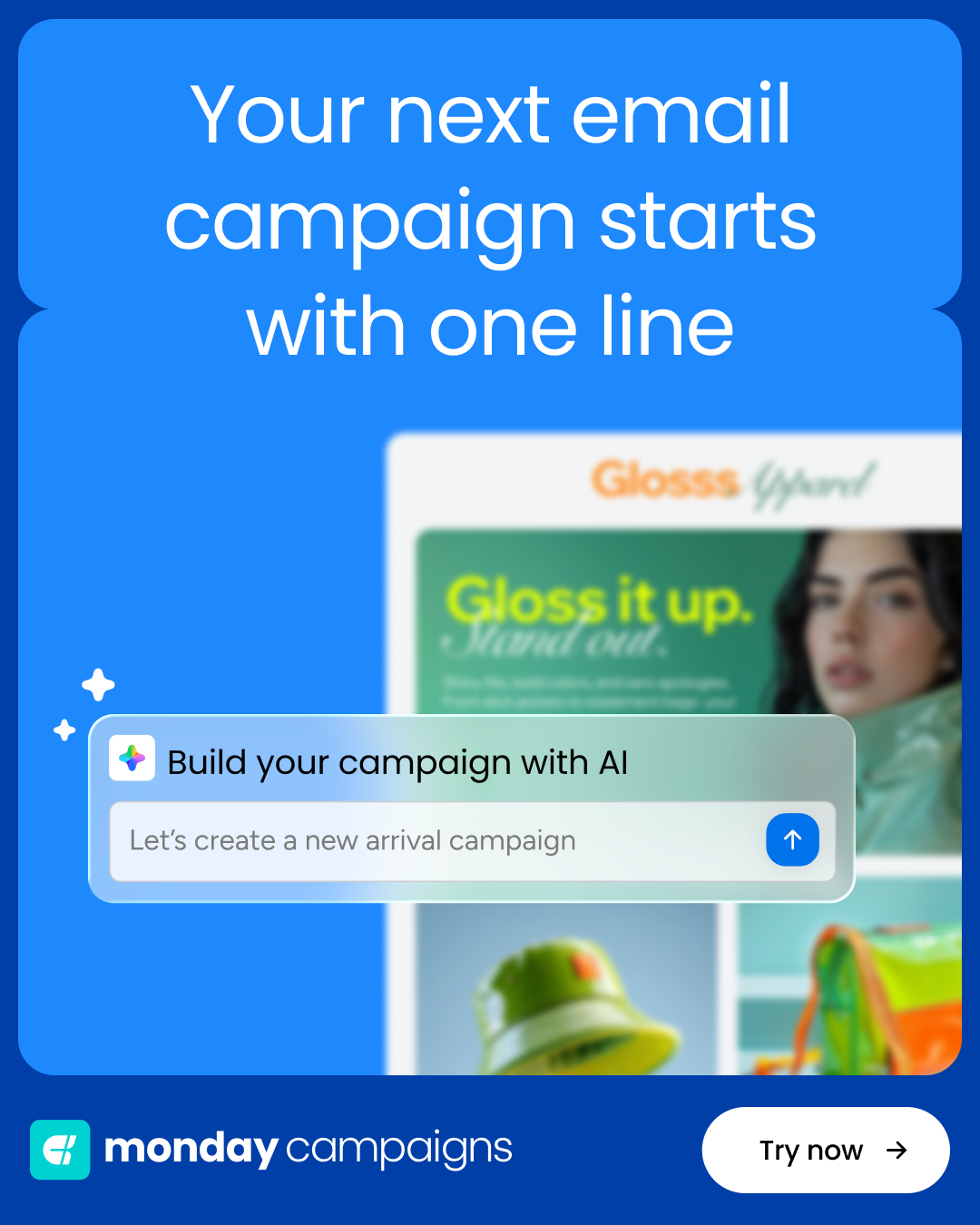 monday CRM Facebook ad