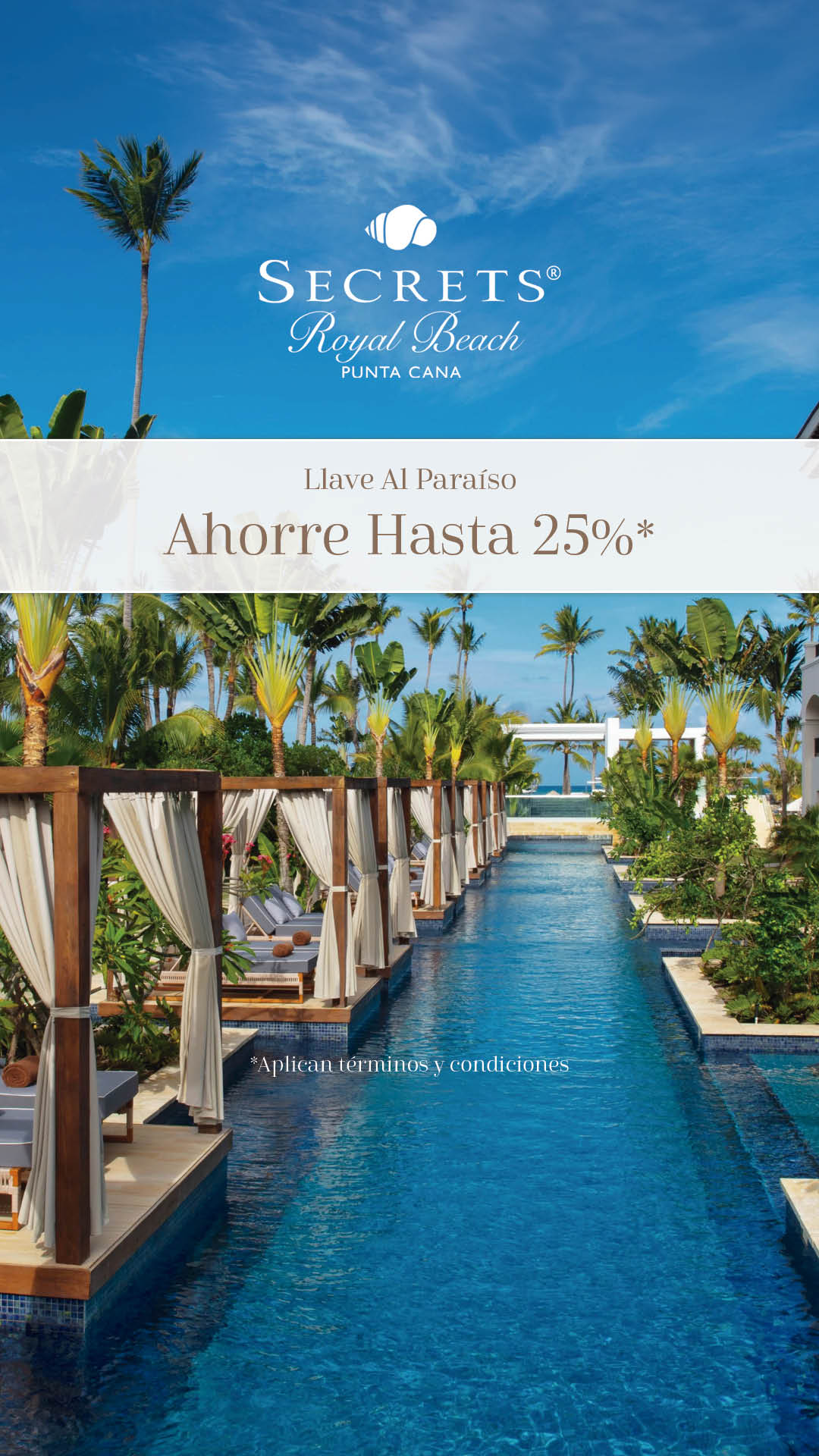 Secrets Royal Beach Punta Cana Facebook ad