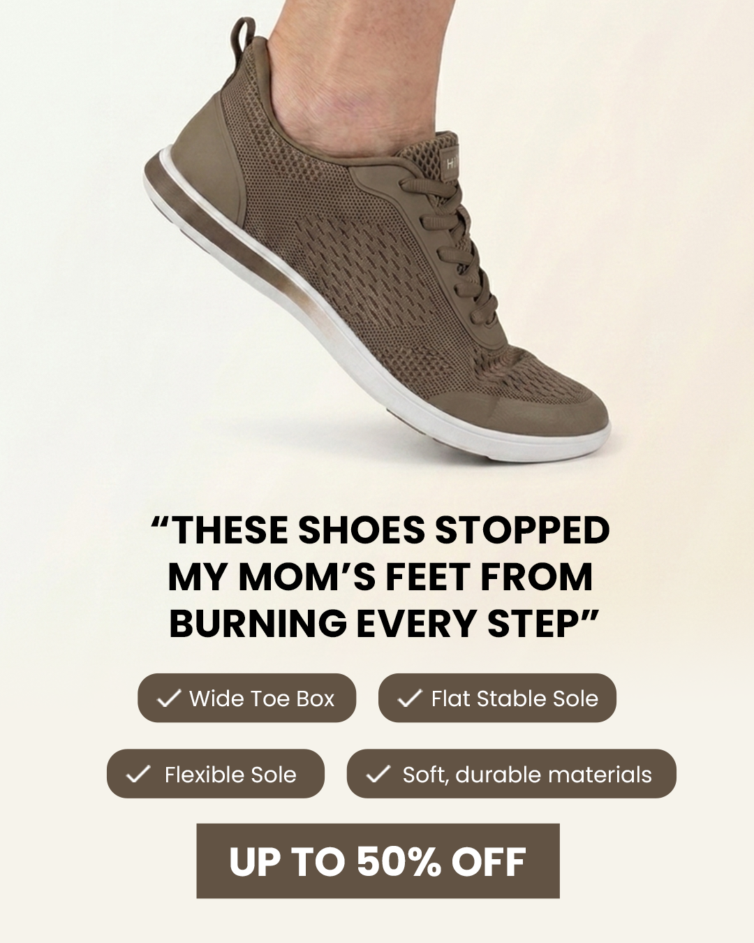 HIKE Footwear Facebook ad