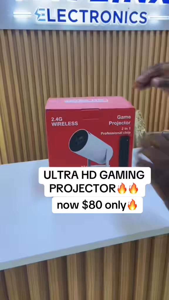 TavLinx Electronics Facebook ad: GIANT SCREEN GAMING, NOW ONLY $80!