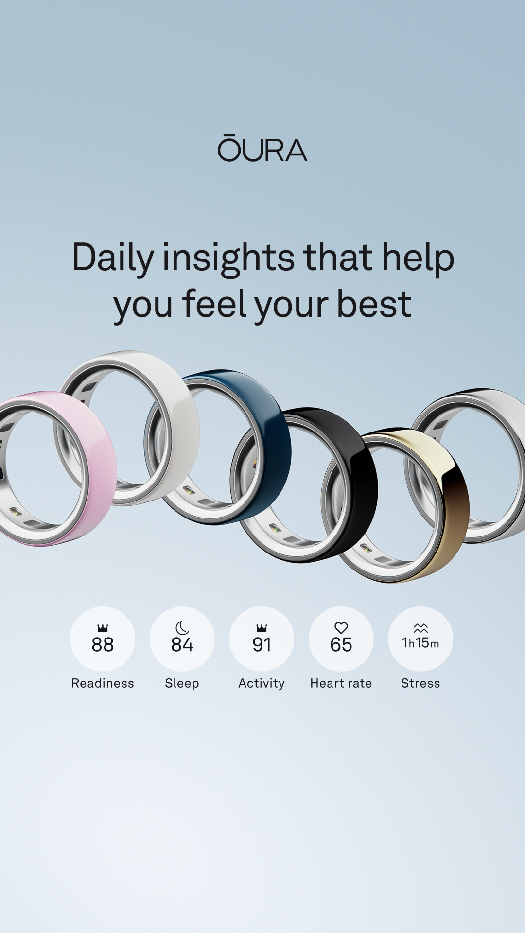 ŌURA Facebook ad