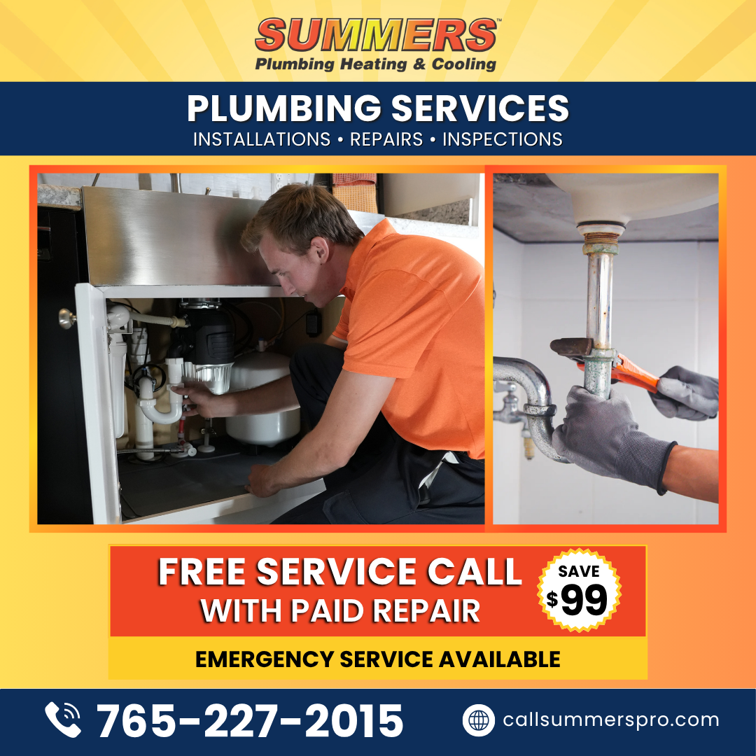 Summers Plumbing Heating & Cooling of Anderson Facebook ad