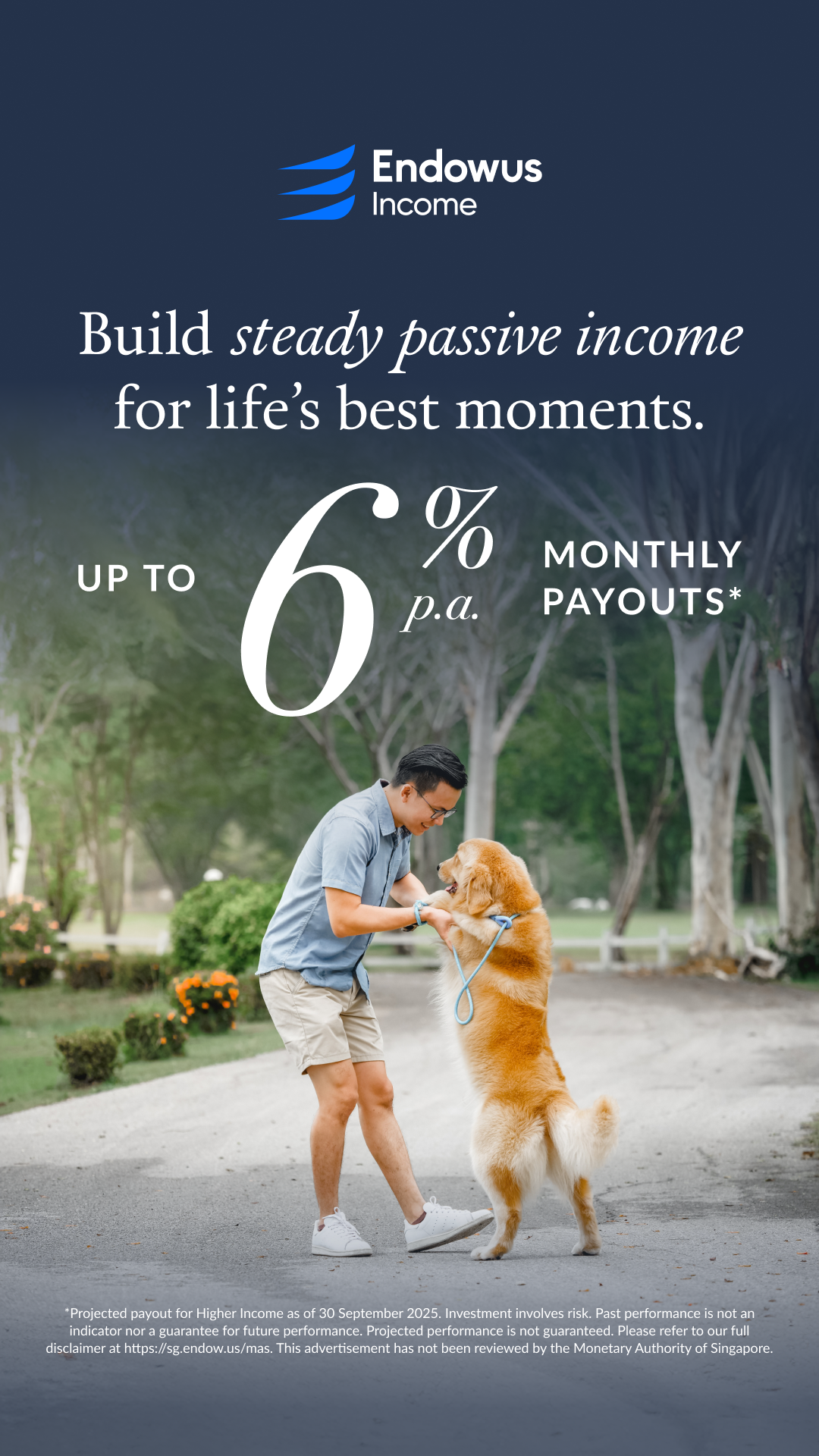 Endowus Facebook ad