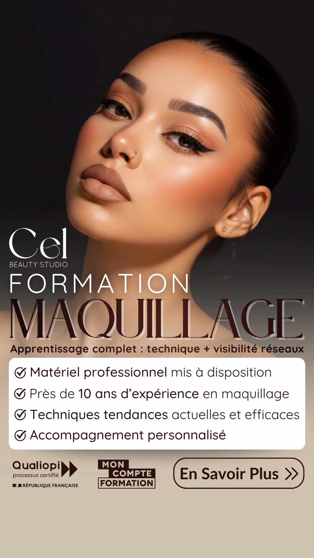 Cel Makeup Facebook ad