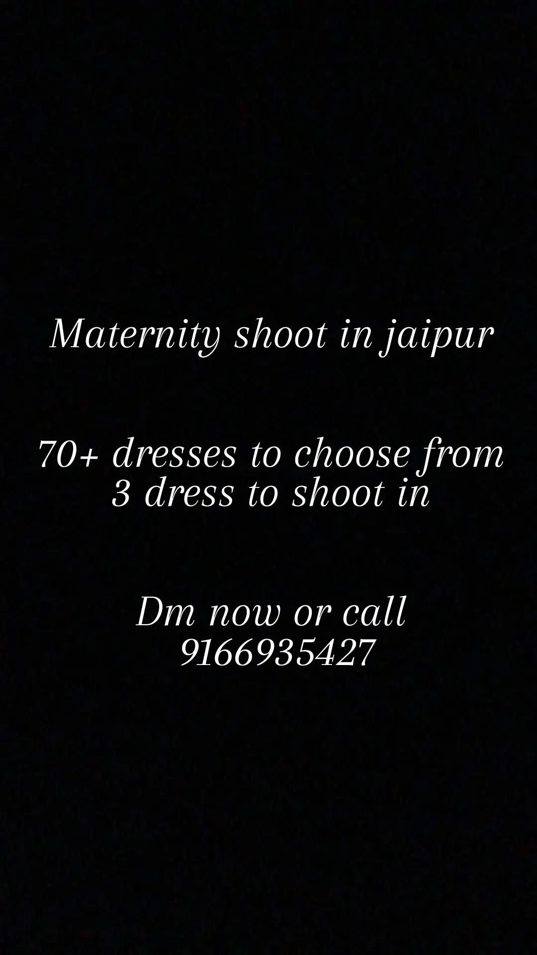 Baby bump studio Facebook ad