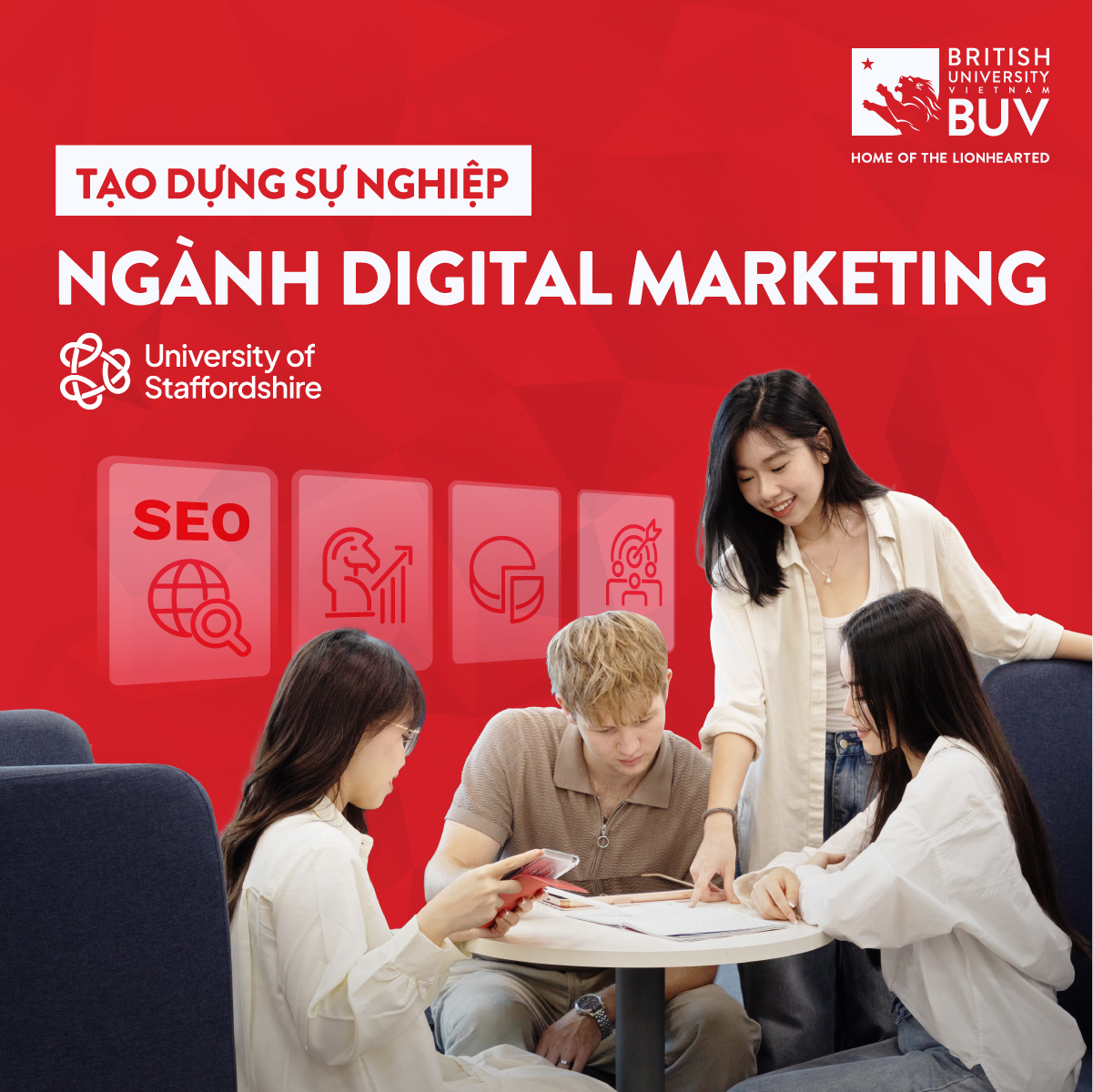 British University Vietnam - BUV Facebook ad