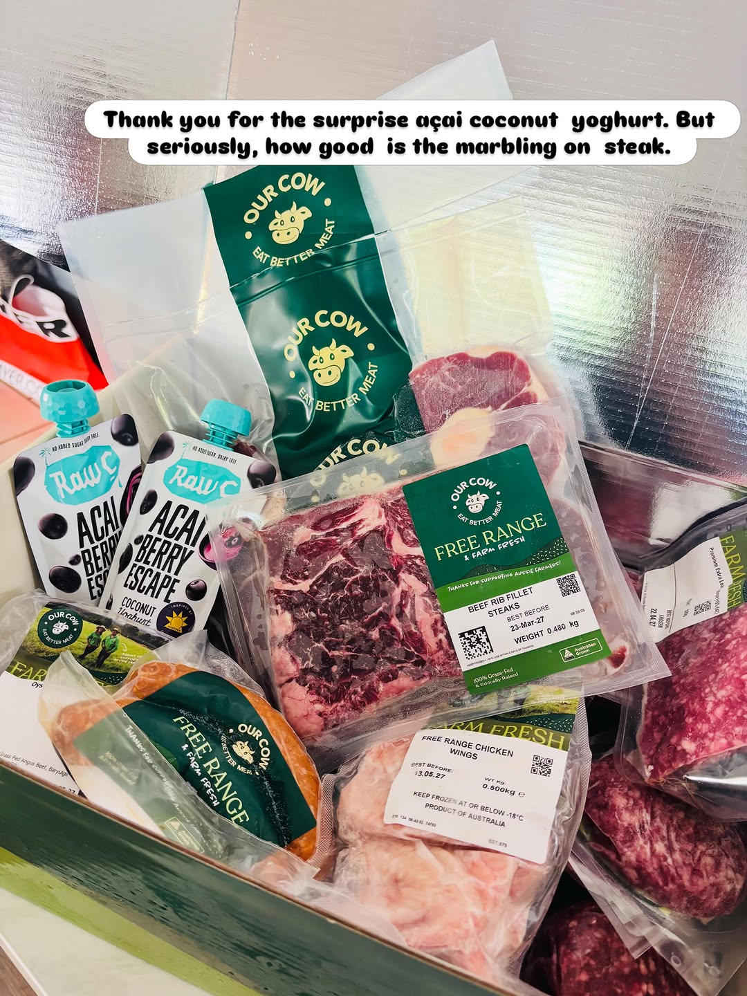 Our Cow Facebook ad