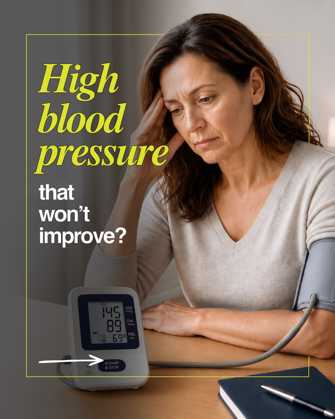 Snore MD Facebook ad: High blood pressure that won’t improve?