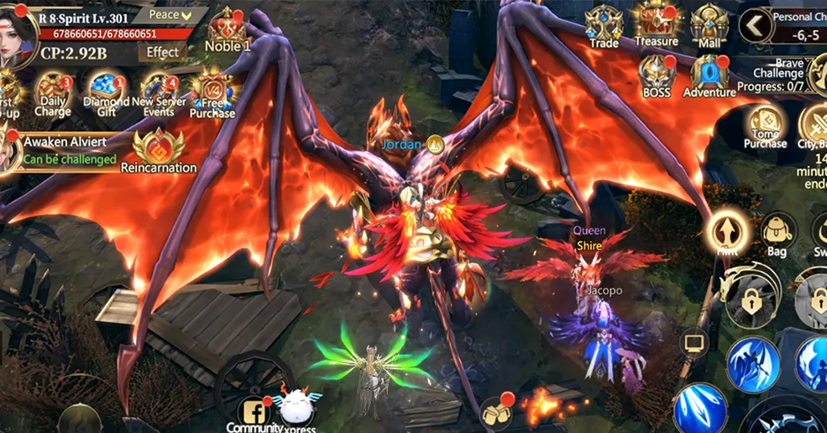 Dragon Storm Fantasy Facebook ad from May 22, 2026