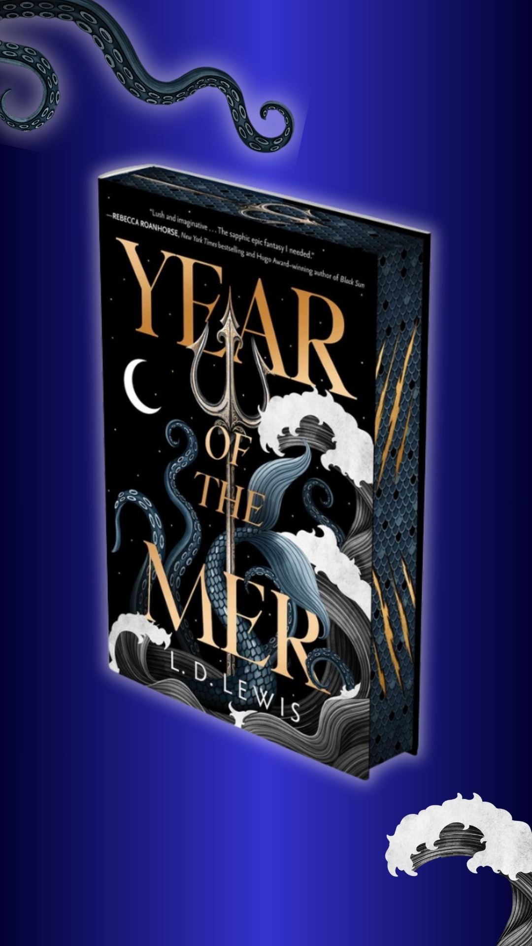 Saga Press Books Facebook ad from Apr 7, 2026