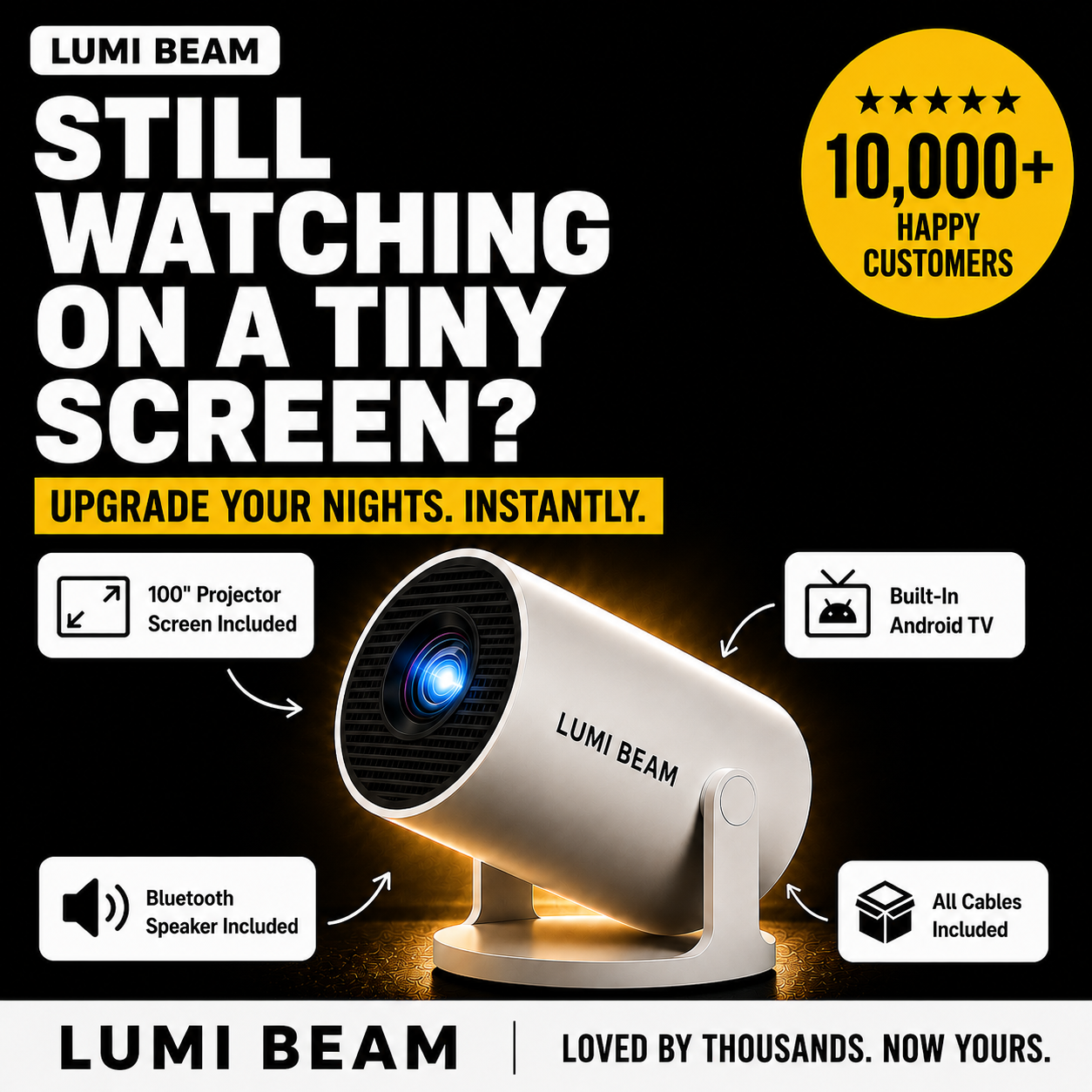 Lumi Beam Facebook ad