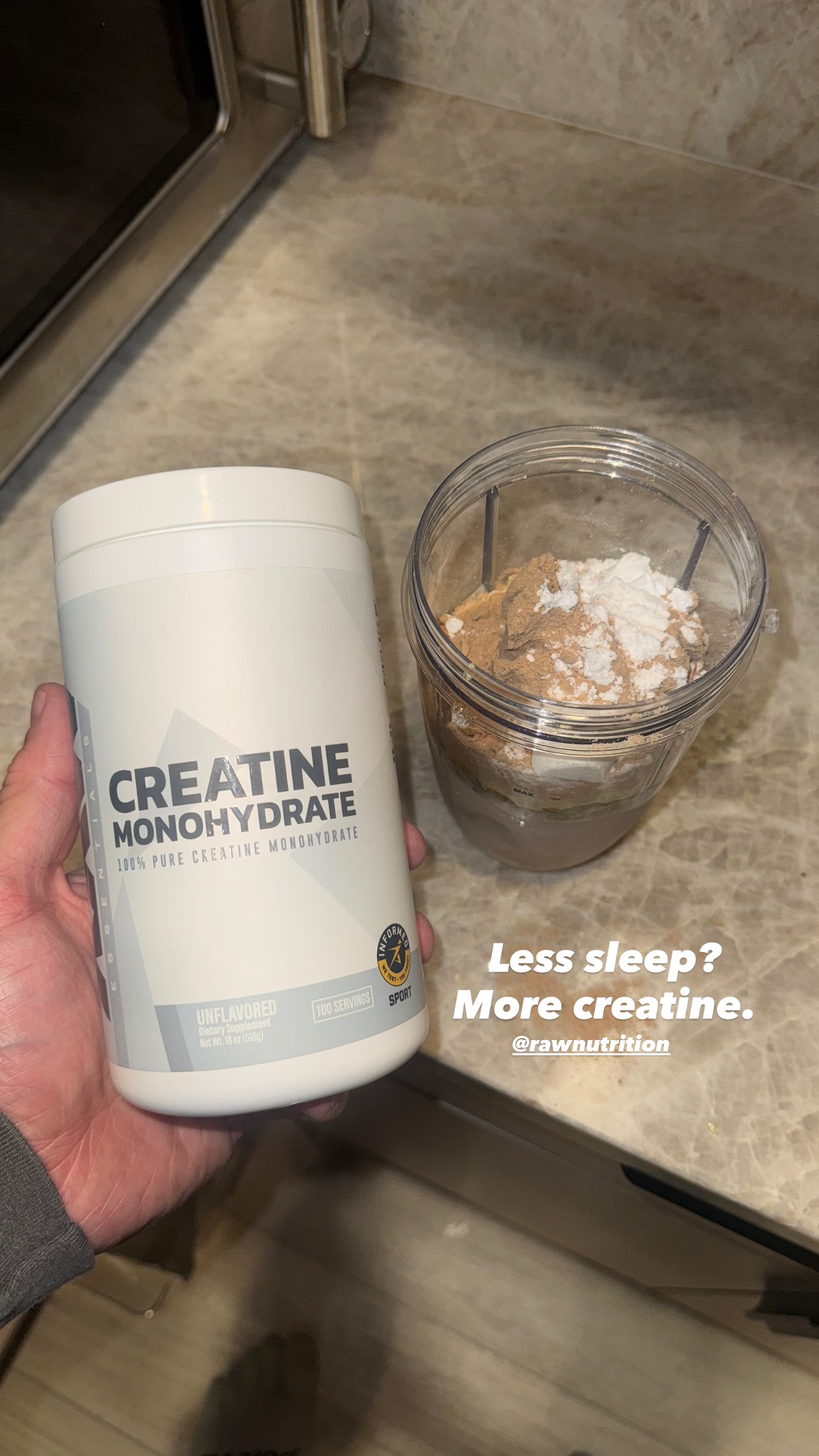 Chris Bumstead Facebook ad: Creatine Monohydrate