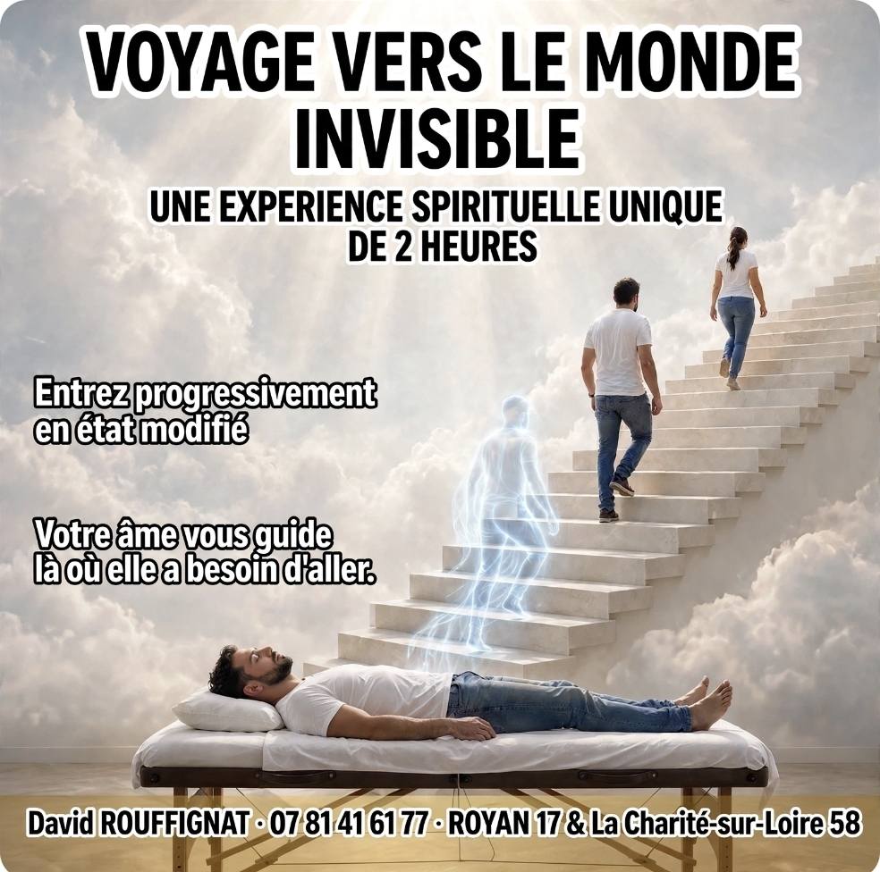 David Rouffignat Magnétiseur Médium Facebook ad: Voyage vers le monde invisible