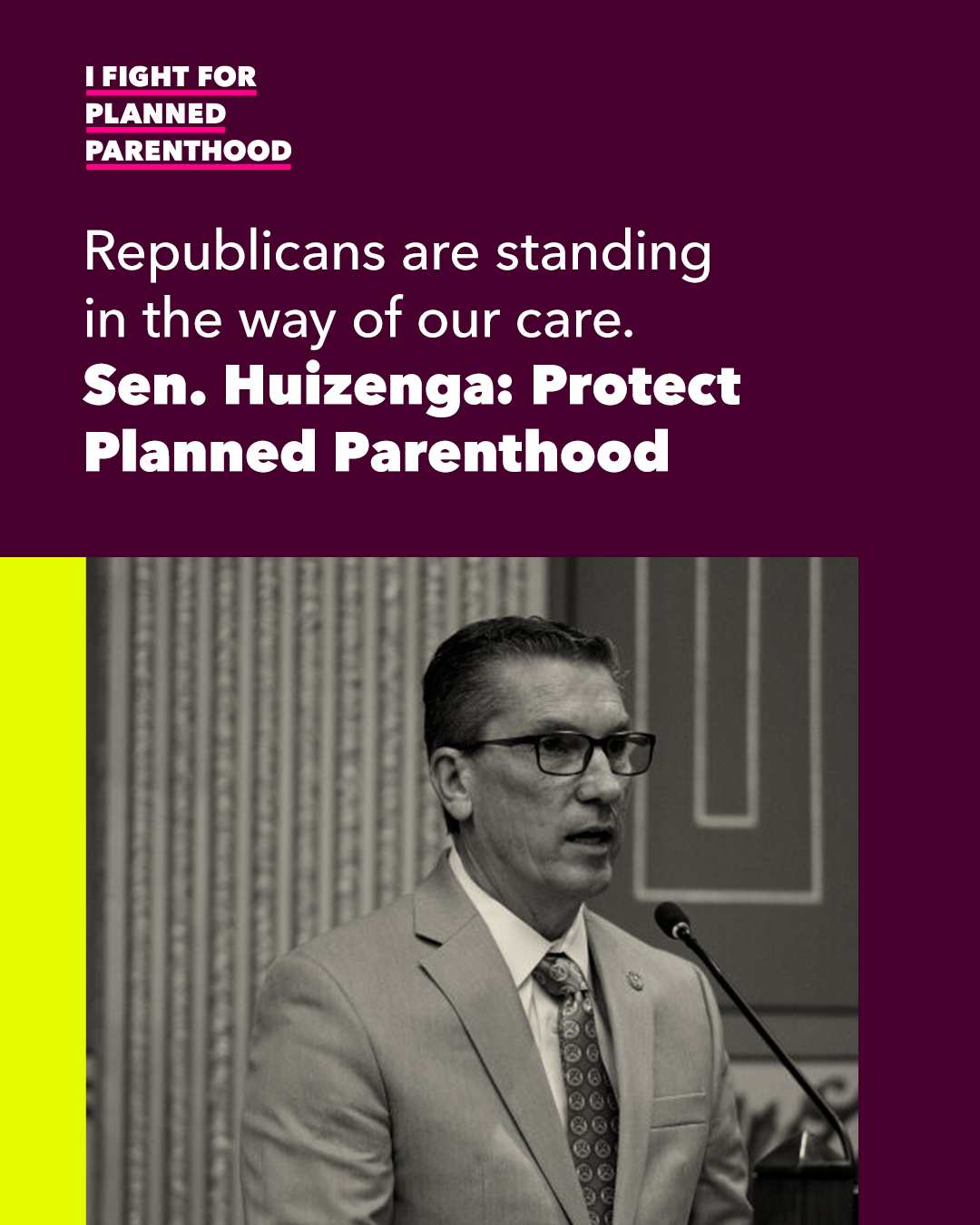 Planned Parenthood Action Facebook ad