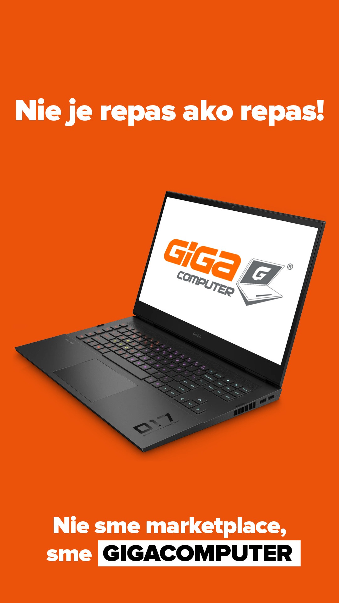 GIGACOMPUTER.sk Facebook ad