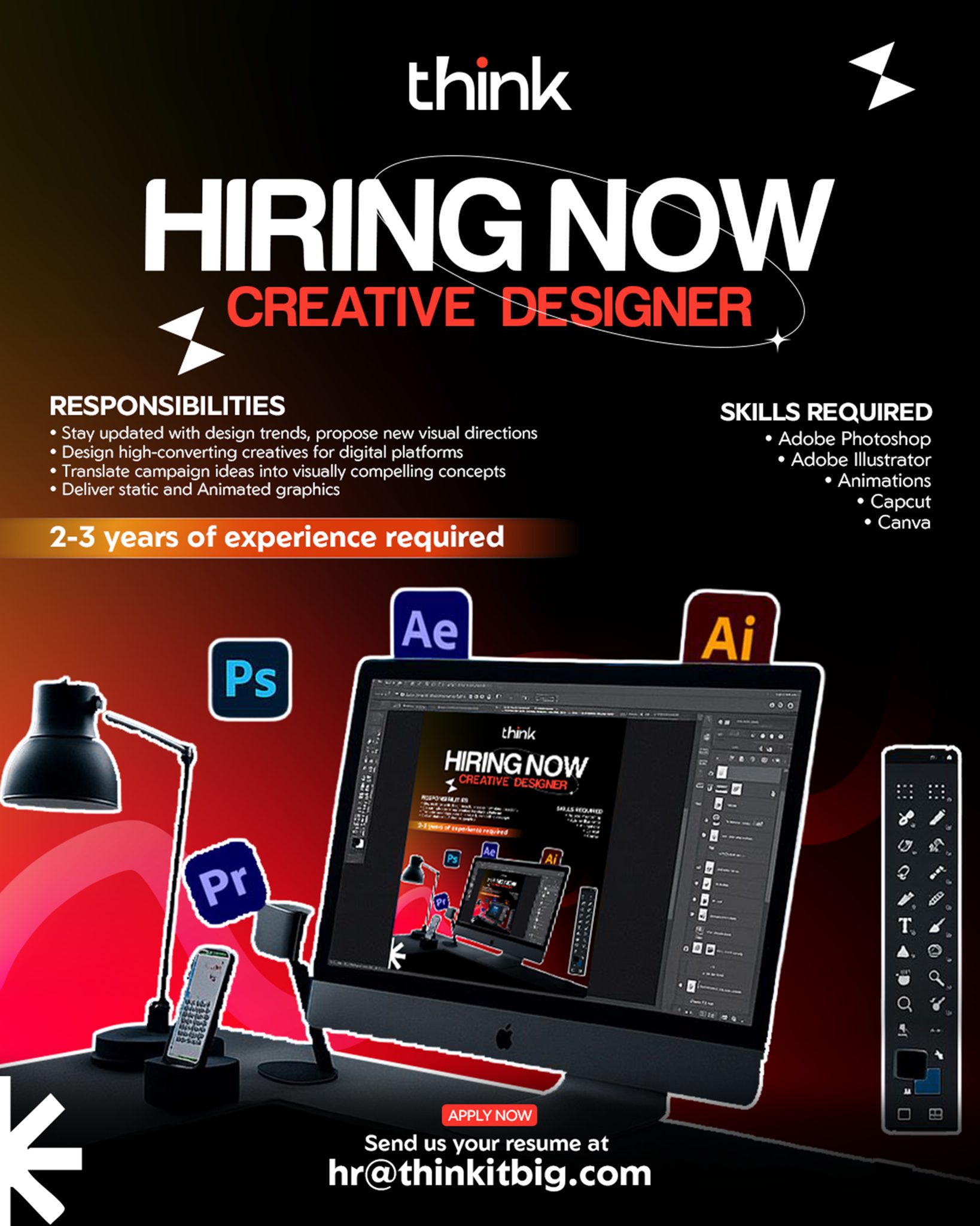 Think - Digital Agency Facebook ad