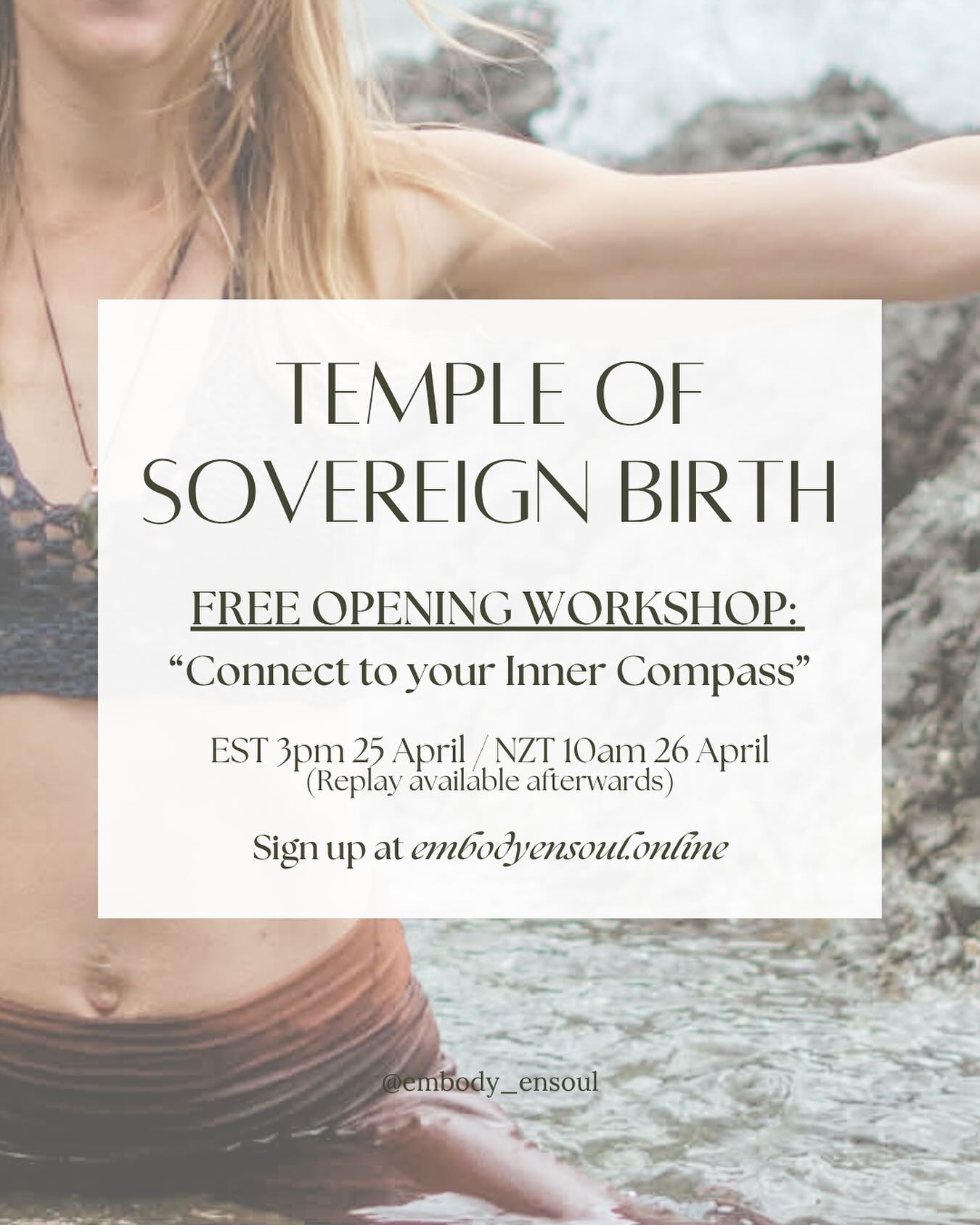 Embody Ensoul - Hannah Lawrence Facebook ad: Home | Embody Ensoul