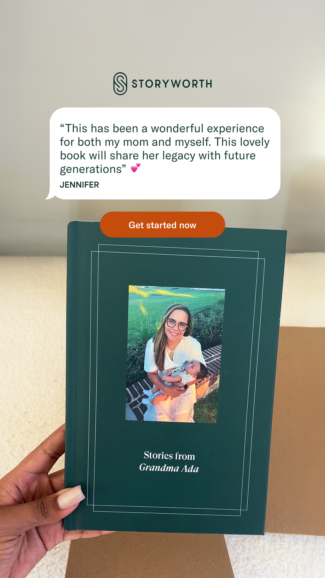 Storyworth Facebook ad