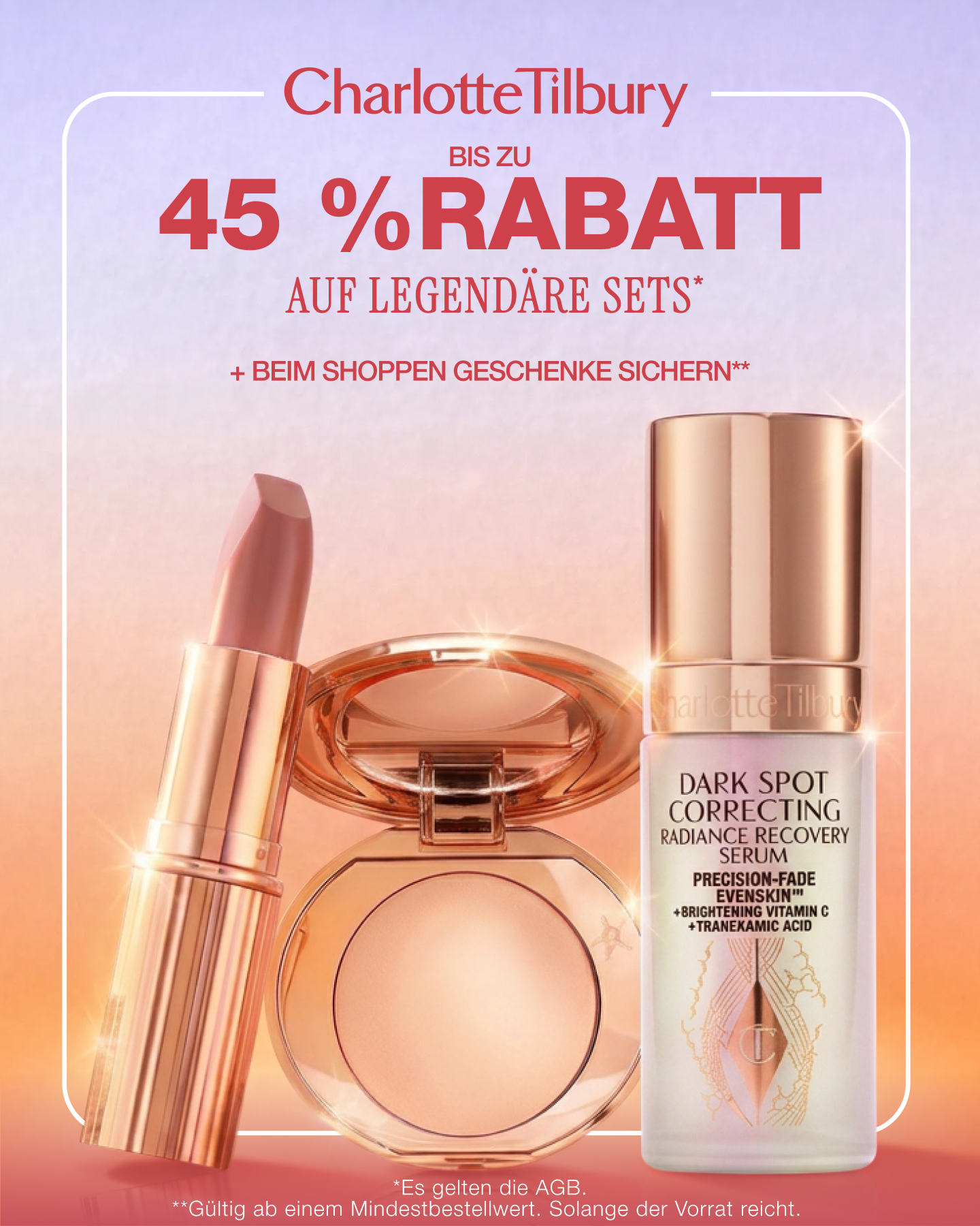 Charlotte Tilbury Facebook ad