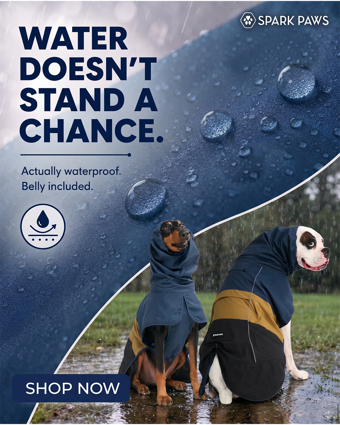 Spark Paws Facebook ad