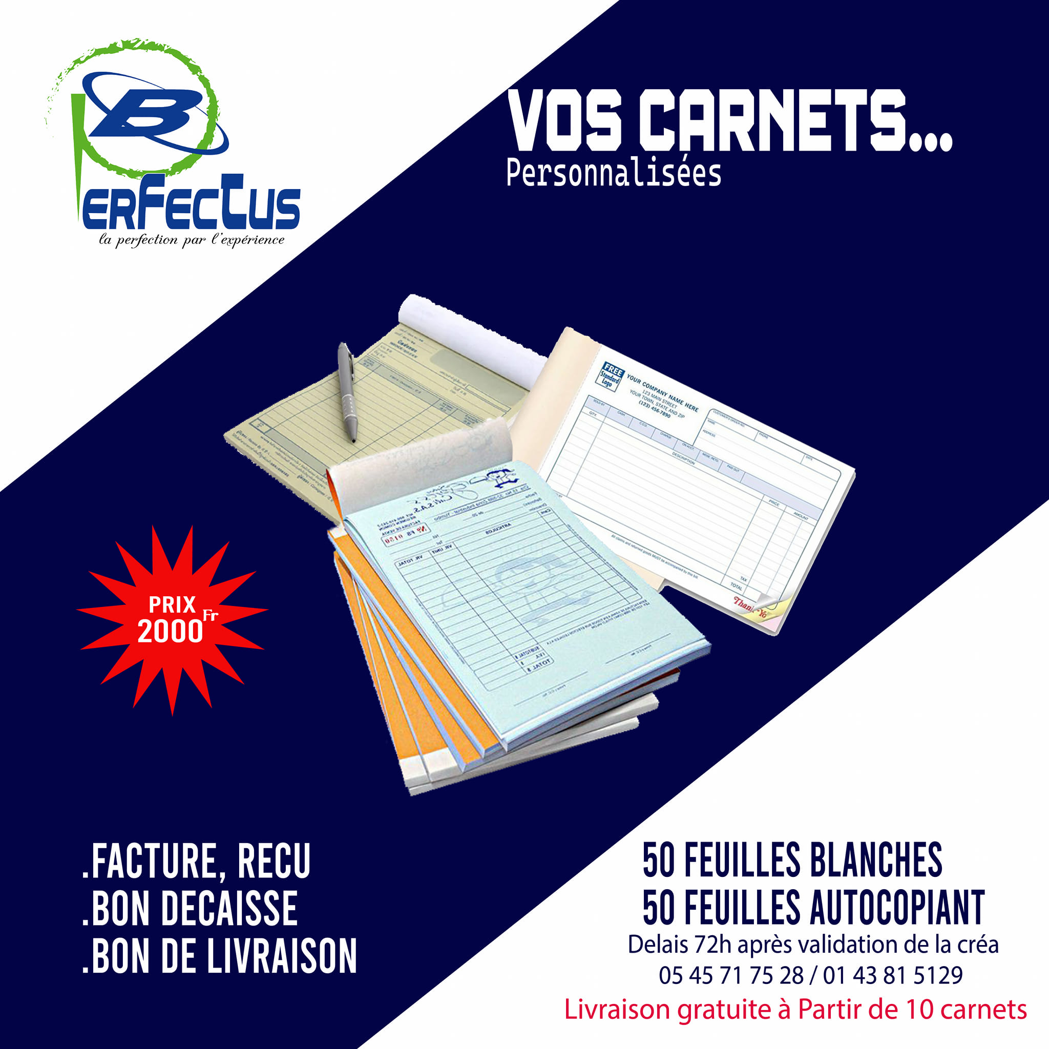 B.Perfectus Facebook ad: Luundii matinn. Ce sont les affaires