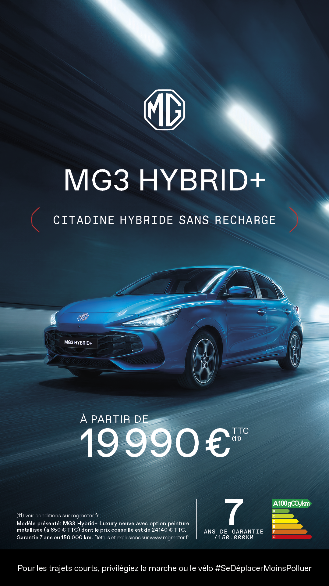 MG Motor France Facebook ad