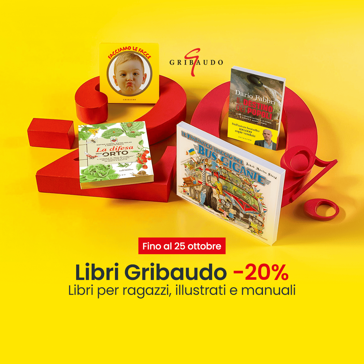 IBS.it Facebook ad: IBS: scopri il catalogo Gribaudo al-20%