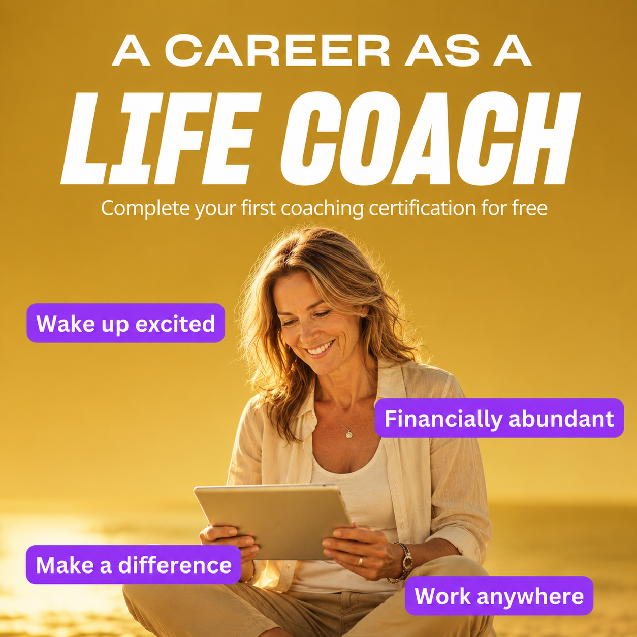 The Coaching Masters Community  Facebook ad
