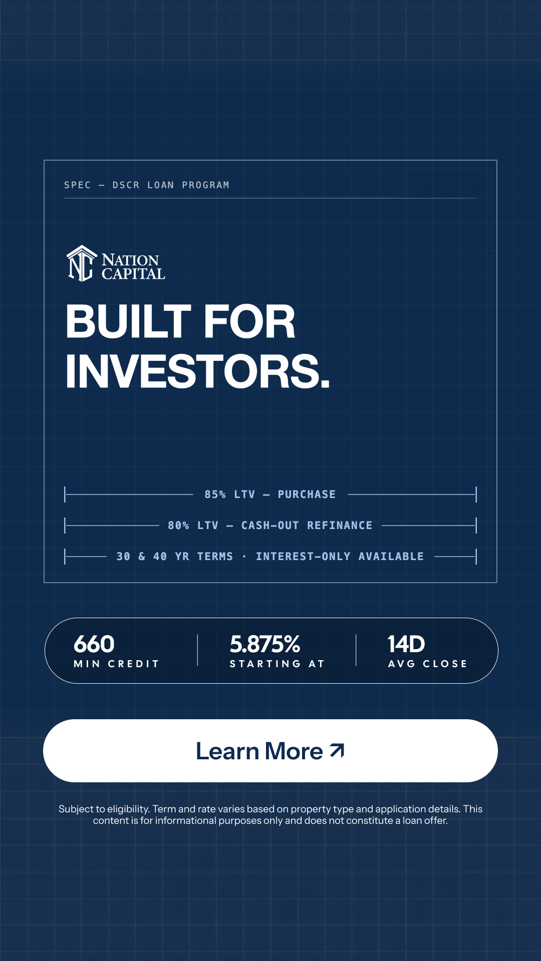 Nation Capital Facebook ad