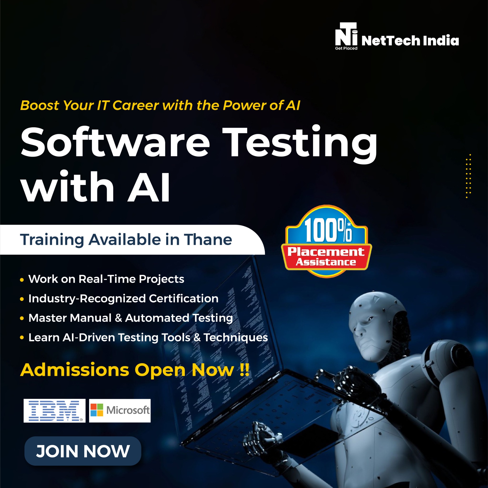 NetTech India Facebook ad