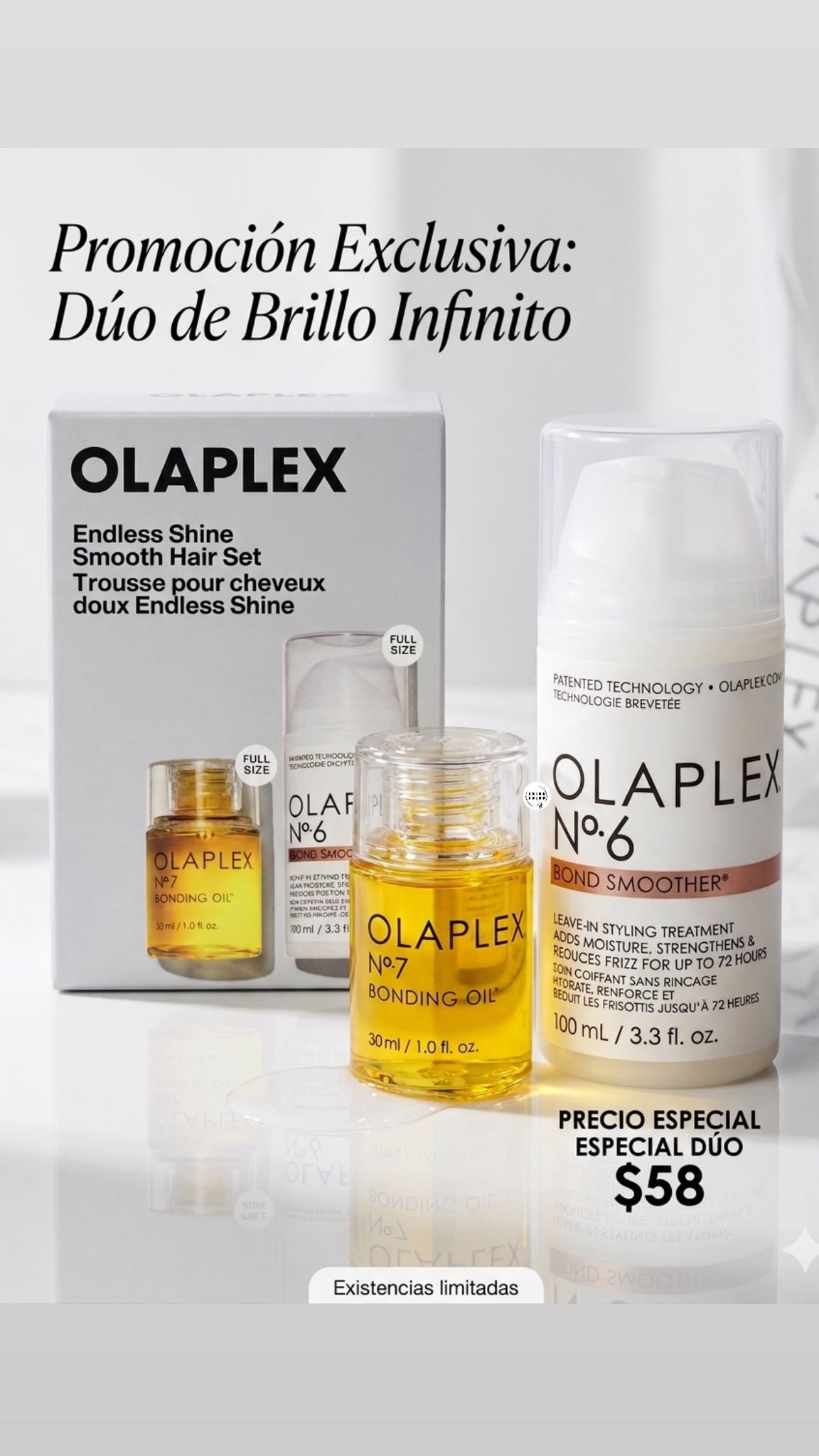 Beauty Business Facebook ad: El cabello es tu accesorio más importante.