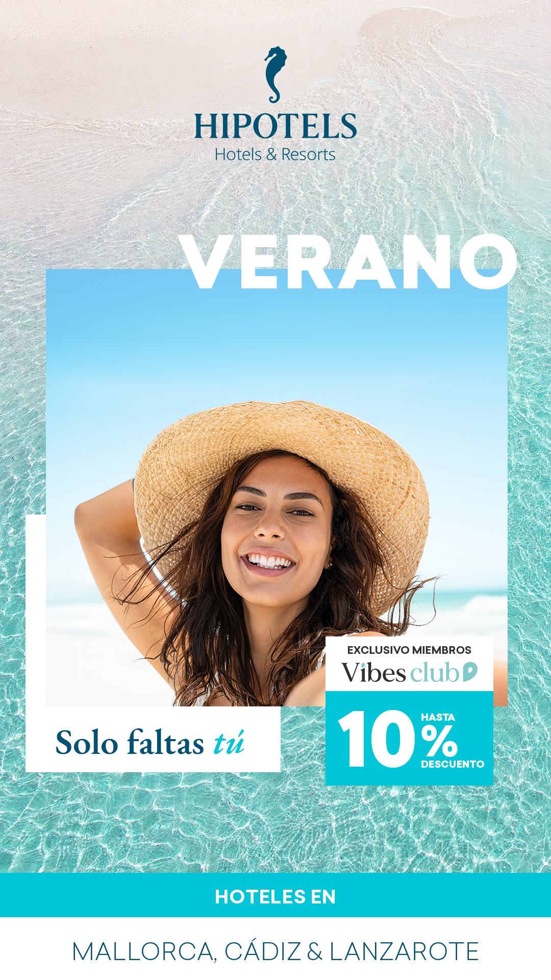 Hipotels Hotels & Resorts Facebook ad from Apr 28, 2026