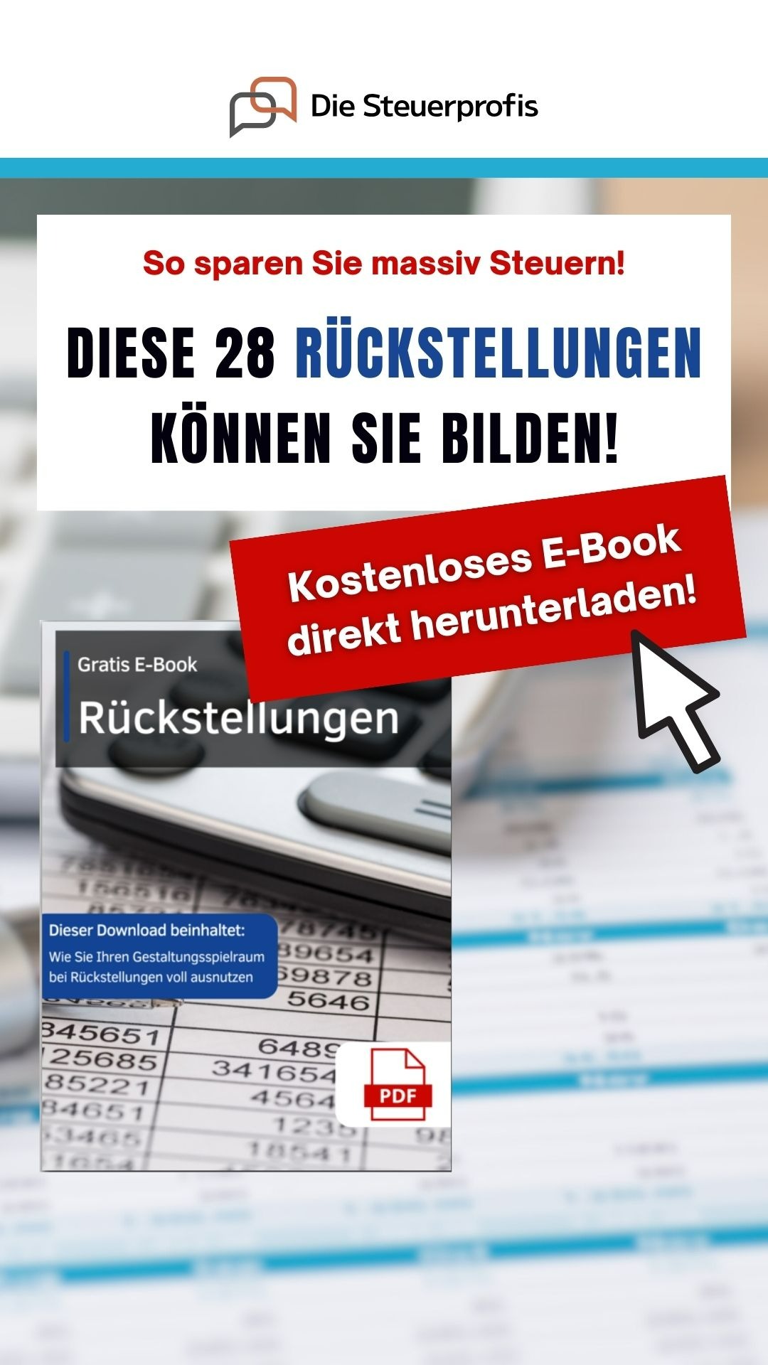 Steuertipps vom Steuerprofi Facebook ad