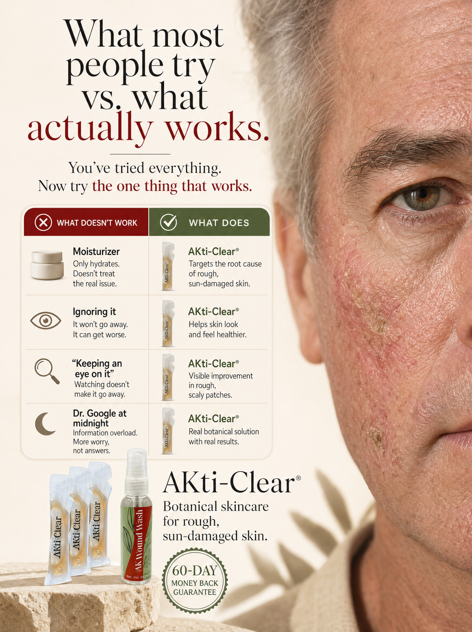 AK Botanicals Facebook ad