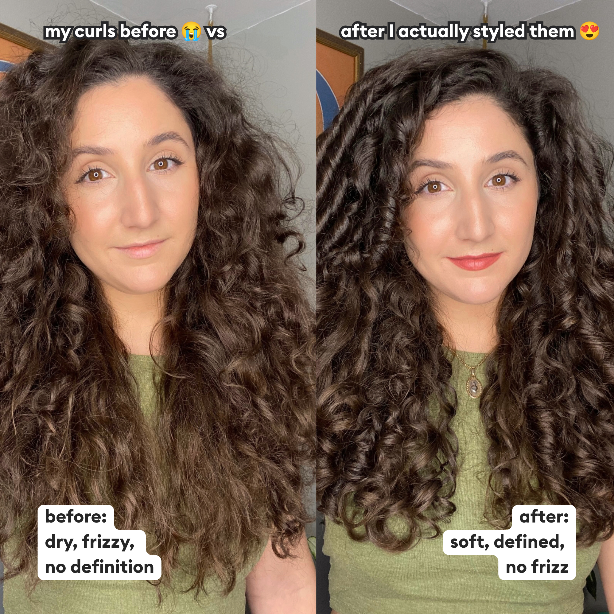 Flora & Curl Haircare Facebook ad