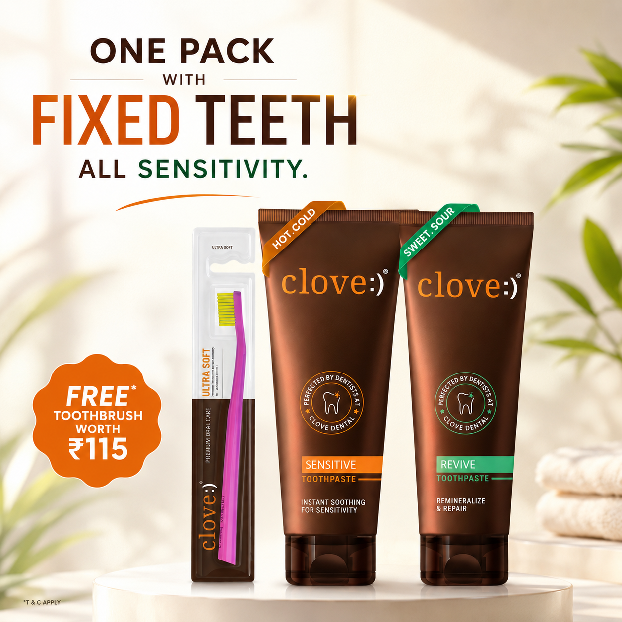 Clove Oral Care Facebook ad