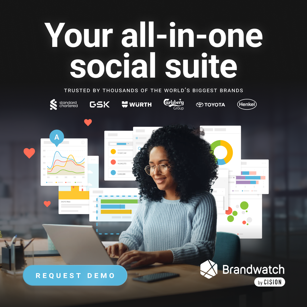 Brandwatch Facebook ad: Join the Brands Leading Social in 2026